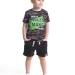 Комплект для мальчиков Mini Maxi, модель 7852, цвет камуфляж/черный