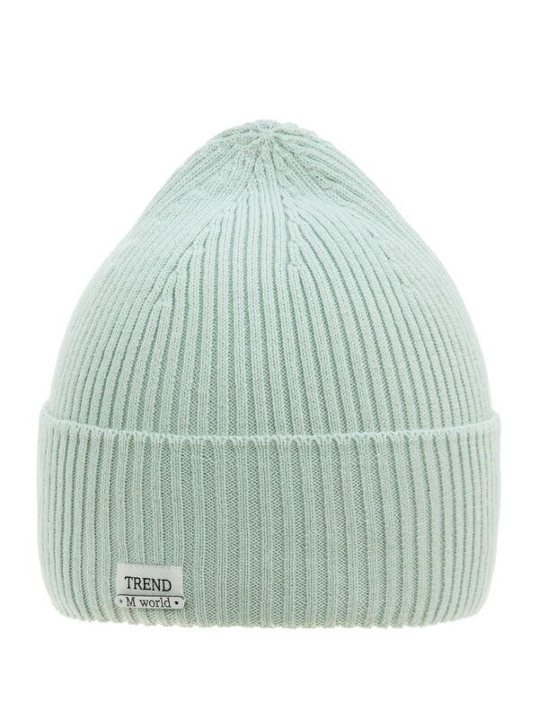 Шапка Привилегия, Миалт бледно-мятный, весна-осень - Для девочек весна-осень