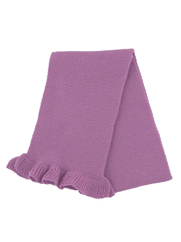 Шарф для девочки F300, Миалт яркий/сиренево-розовый/15а, зима - Шарфы