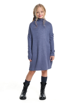Платье для девочек Mini Maxi, модель 9825, цвет индиго