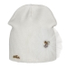 Шапка для девочки Адель, Миалт белый, весна-осень