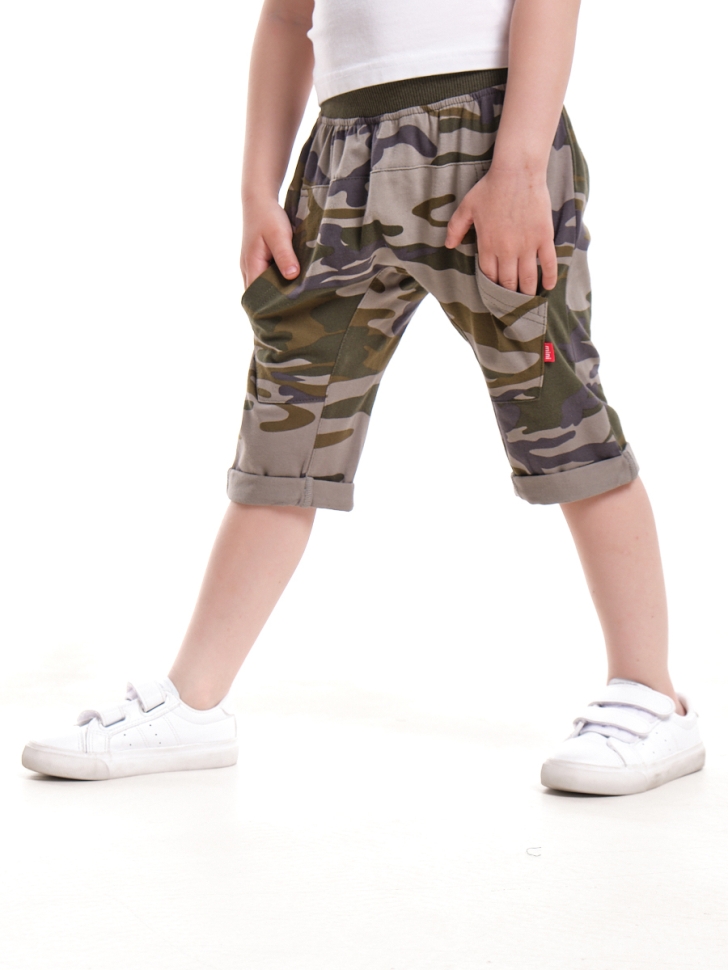 Шорты для мальчиков Mini Maxi, модель 1208, цвет камуфляж - Шорты для мальчиков