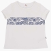 Футболка для девочек Mini Maxi, модель 3927, цвет белый