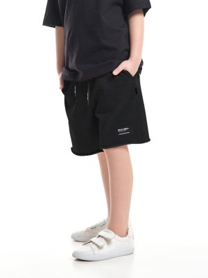 Шорты для мальчиков Mini Maxi, модель 7642, цвет черный