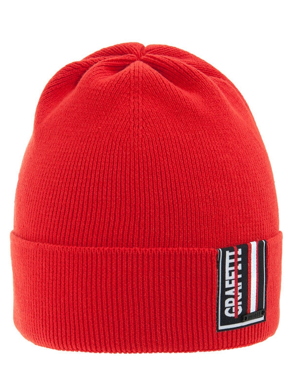 Шапка Люксембург, Миалт красный - Для девочек весна-осень