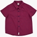 Рубашка для мальчиков Mini Maxi, модель 6445, цвет бордовый/клетка
