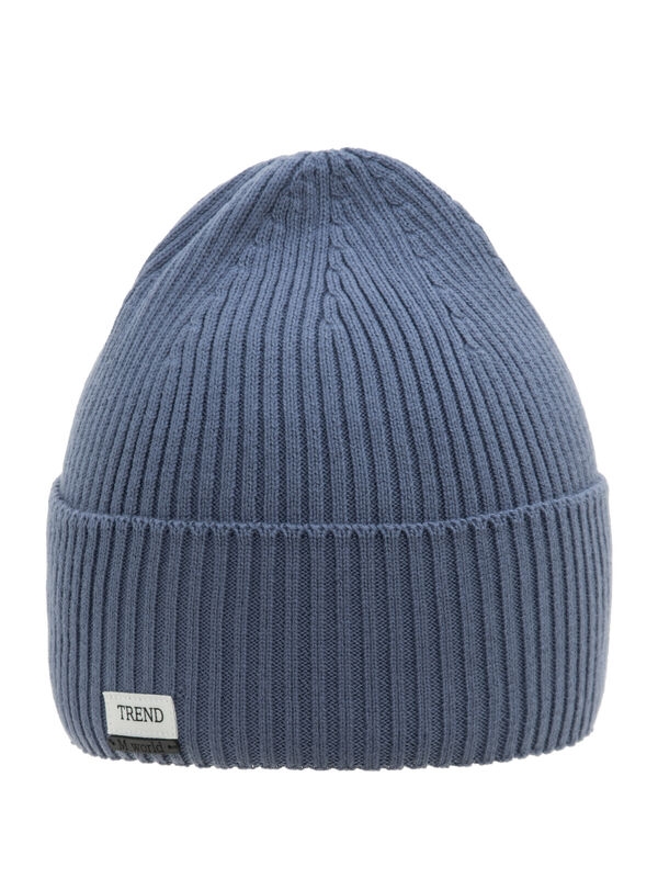 Шапка Привилегия, Миалт джинсовый, весна-осень - Для девочек весна-осень