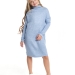 Платье для девочек Mini Maxi, модель 9825, цвет голубой