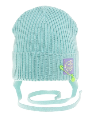 Шапка для девочки Индиана, Миалт мятный, весна-осень