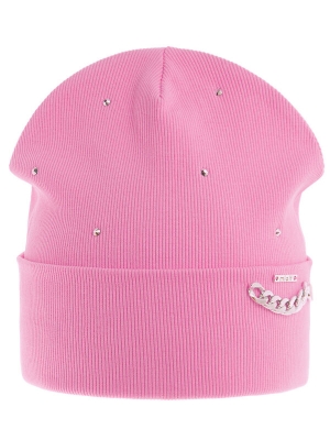 Шапка для девочки Прочность, Миалт ярко-розовый, лето