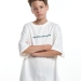 Футболка для мальчиков Mini Maxi, модель 8004, цвет белый