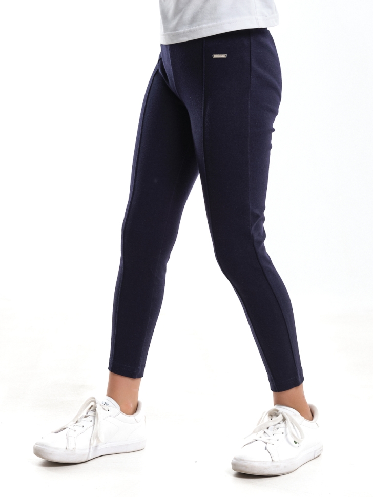 Бриджи для девочек Mini Maxi, модель 0661, цвет синий - Штаны трикотажные