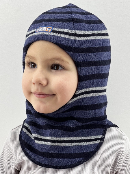Шапка-шлем для мальчика Энди  - Шлемы осень-зима