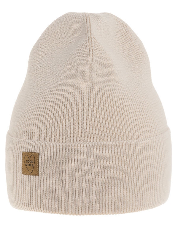 Шапка для девочки Мираж, Миалт светло-бежевый, весна-осень - Для девочек весна-осень