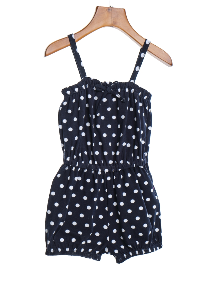 Комбинезон для девочек Mini Maxi, модель 1568, цвет синий - Комбинезоны / лето