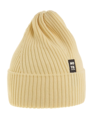 Шапка для девочки Манхеттен, Миалт натурально-желтый, весна-осень