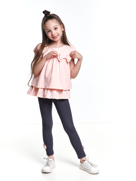 Комплект одежды для девочек Mini Maxi, модель 1519/1520, цвет розовый - Комплекты летние