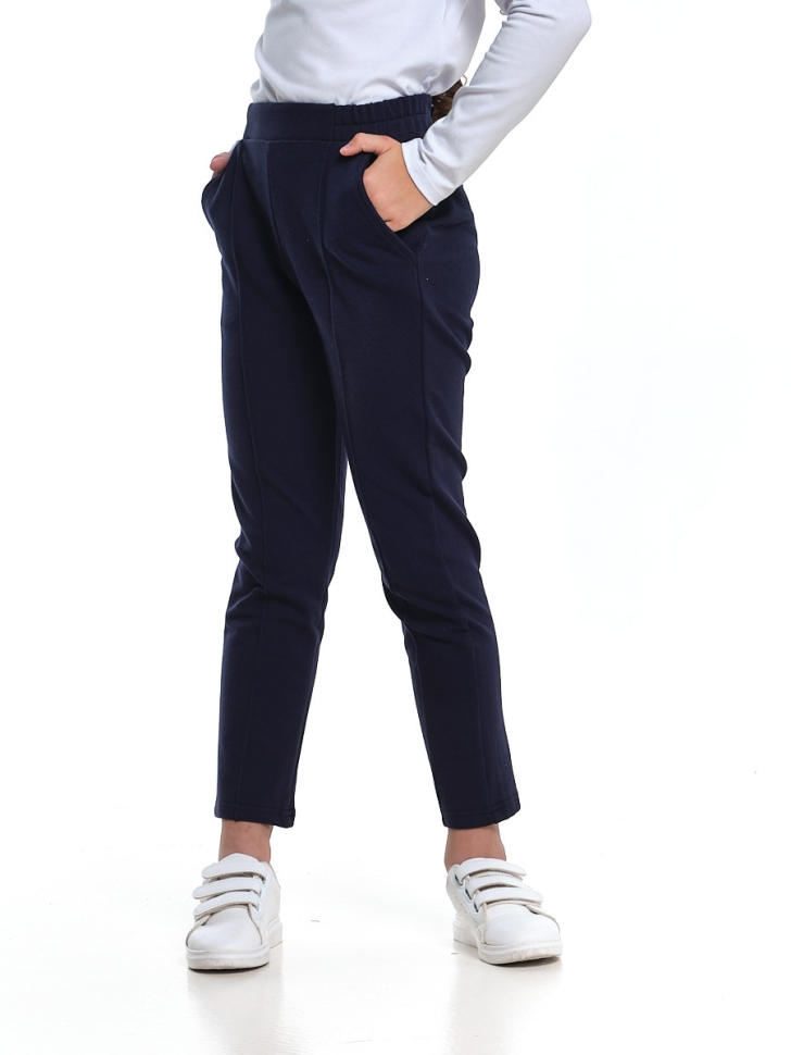 Брюки для девочек Mini Maxi, модель 7649, цвет темно-синий - Брюки для девочек