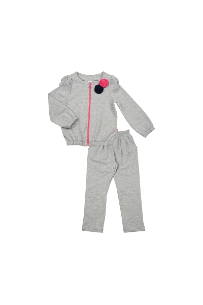 Комплект одежды для девочек Mini Maxi, модель 3778, цвет серый - Комплекты трикотажные