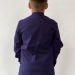 Рубашка для мальчика стрейч БУШОН, цвет фиолетовый