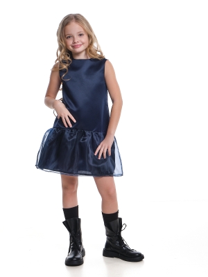 Платье для девочек Mini Maxi, модель 6173, цвет темно-синий