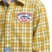 Рубашка для мальчиков Mini Maxi, модель 7976, цвет клетка/желтый