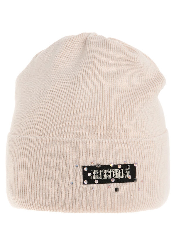 Шапка для девочки Gloss, Миалт светло-бежевый, весна-осень - Для девочек весна-осень