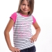 Футболка для девочек Mini Maxi, модель 2148, цвет мультиколор