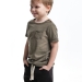Комплект для мальчиков Mini Maxi, модель 7886, цвет хаки/черный