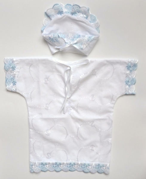 Крестильный Комплект для новорожденных - Одежда на выписку и праздники