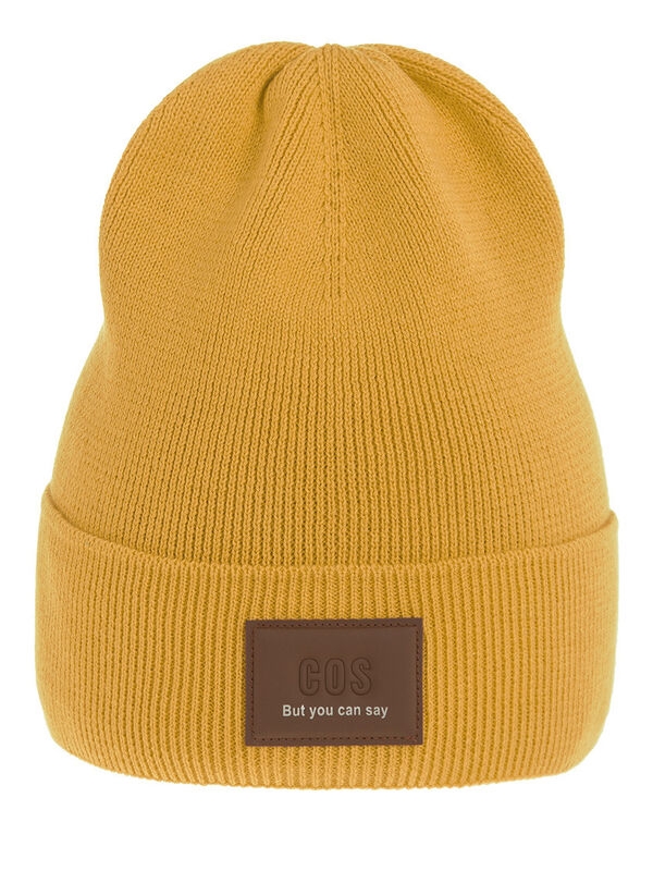 Шапка для мальчика Тимоти, Миалт горчичный, весна-осень - Шапки весна-осень