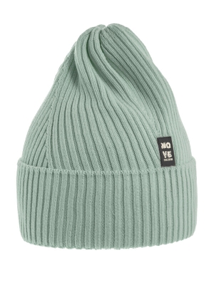 Шапка для девочки Манхеттен, Миалт серо-зеленый, весна-осень