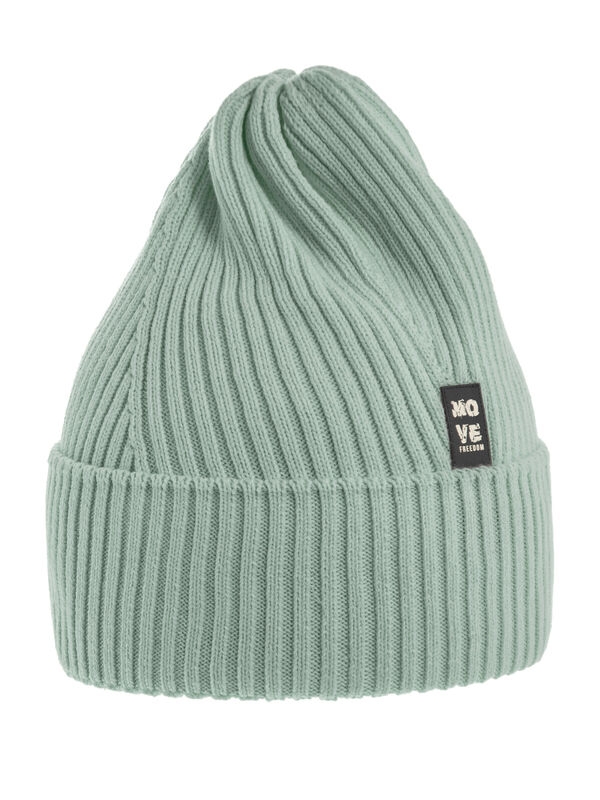Шапка для девочки Манхеттен, Миалт серо-зеленый, весна-осень - Для девочек весна-осень