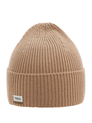 Шапка Привилегия, Миалт светло-коричневый, весна-осень