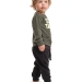 Спортивный костюм для мальчиков Mini Maxi, модель 2185, цвет хаки