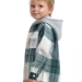 Рубашка для мальчиков Mini Maxi, модель 7988, цвет зеленый/клетка