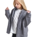 Куртка для девочек Mini Maxi, модель 8025, цвет графит/меланж