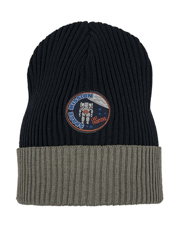 Шапка для мальчика Орион, Миалт светлый/хаки/темно-синий, весна-осень - Шапки весна-осень