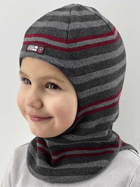 Шапка-шлем для мальчика Энди   - Шлемы осень-зима