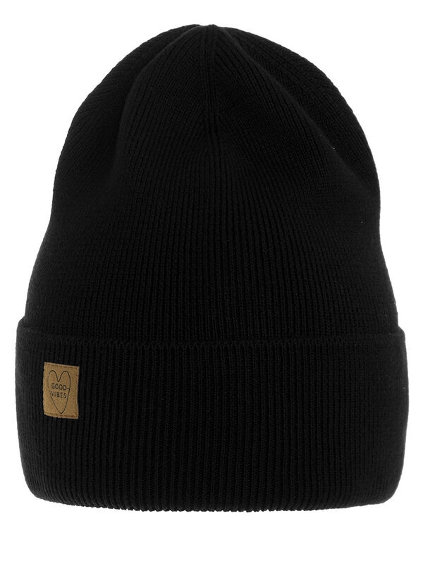 Шапка для девочки Мираж, Миалт черный, весна-осень - Для девочек весна-осень