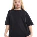 Футболка для девочек Mini Maxi, модель 9007, цвет черный