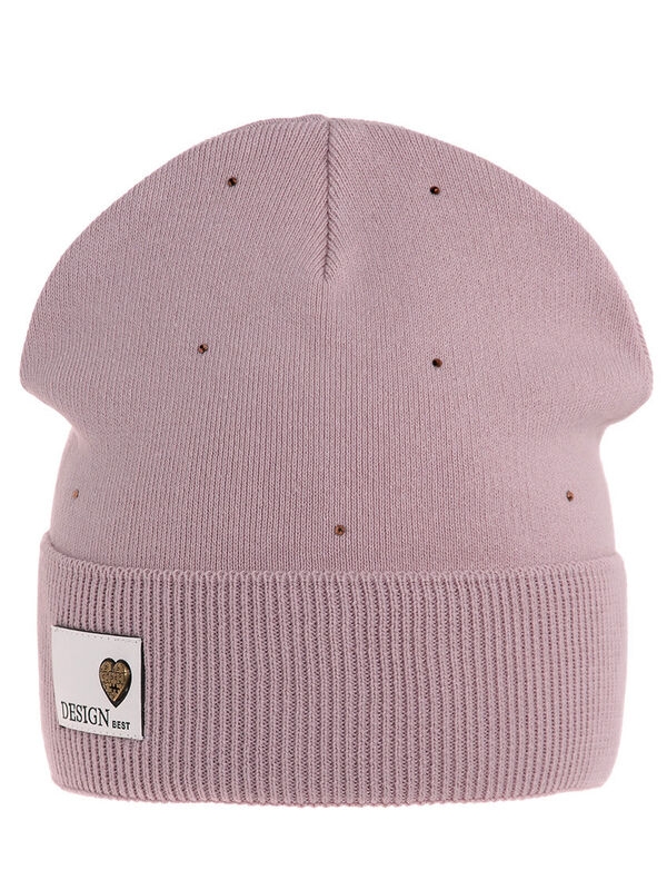 Шапка для девочки Only, Миалт пудровый, весна-осень - Для девочек весна-осень