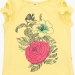 Футболка для девочек Mini Maxi, модель 3539, цвет желтый