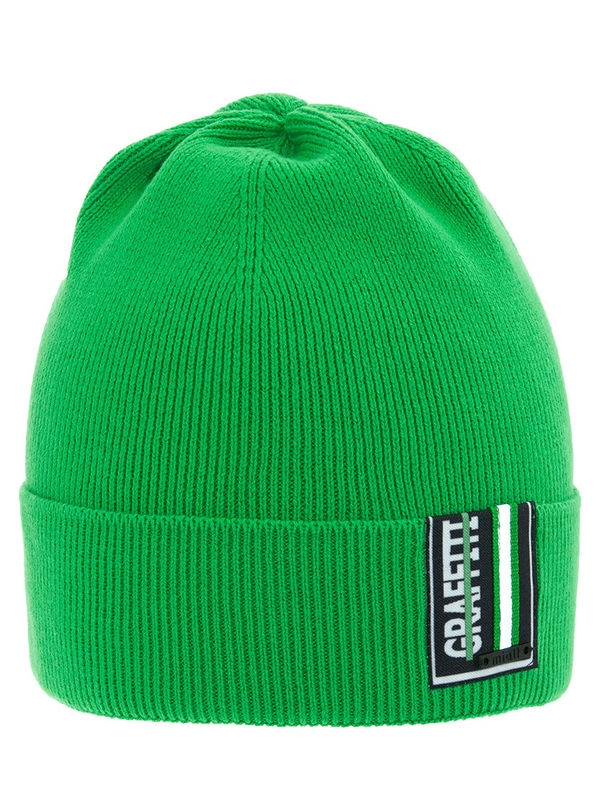 Шапка Люксембург, Миалт ярко-зеленый - Для девочек весна-осень