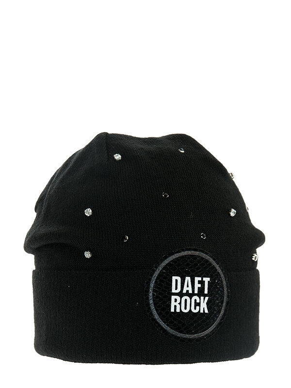 Шапка для девочки Смоки-2, Миалт черный, весна-осень - Шапочки молодежные