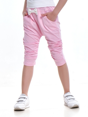 Бриджи для девочек Mini Maxi, модель 1788, цвет розовый