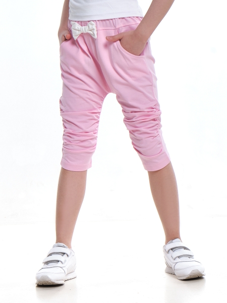 Бриджи для девочек Mini Maxi, модель 1788, цвет розовый - Бриджи / велосипедки для девочек