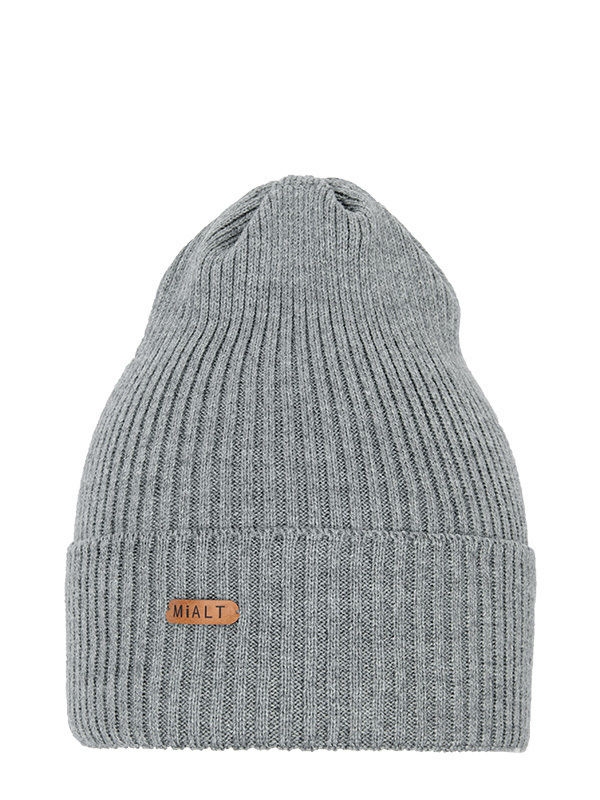Шапка для мальчика Магистраль, Миалт пепельный, весна-осень - Шапки весна-осень