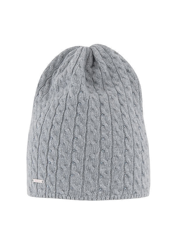 Шапка для девочки Рената, Миалт серый, весна-осень - Для девочек весна-осень