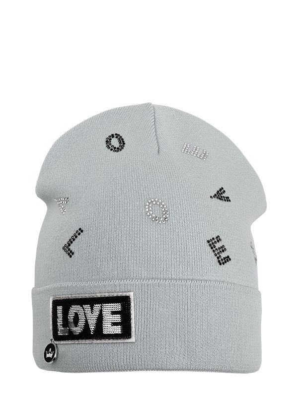 Шапка для девочки Тодес, Миалт светло-серый, весна-осень - Для девочек весна-осень